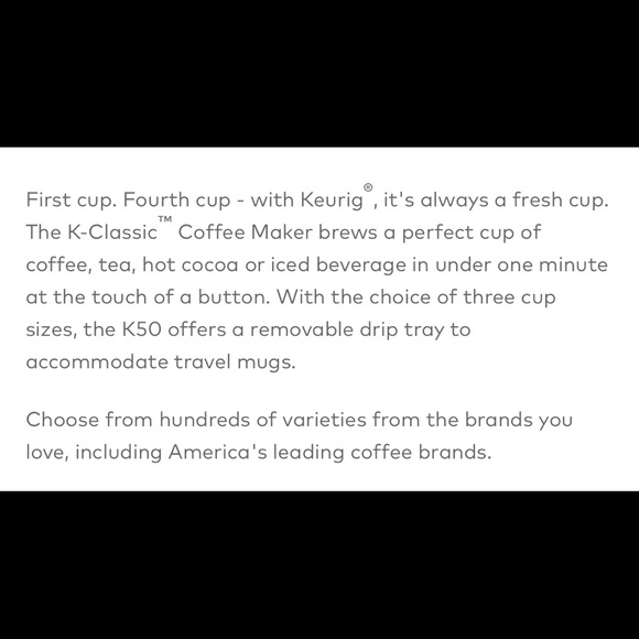 Keurig | K Classic Coffee Maker - Picture 5 of 7